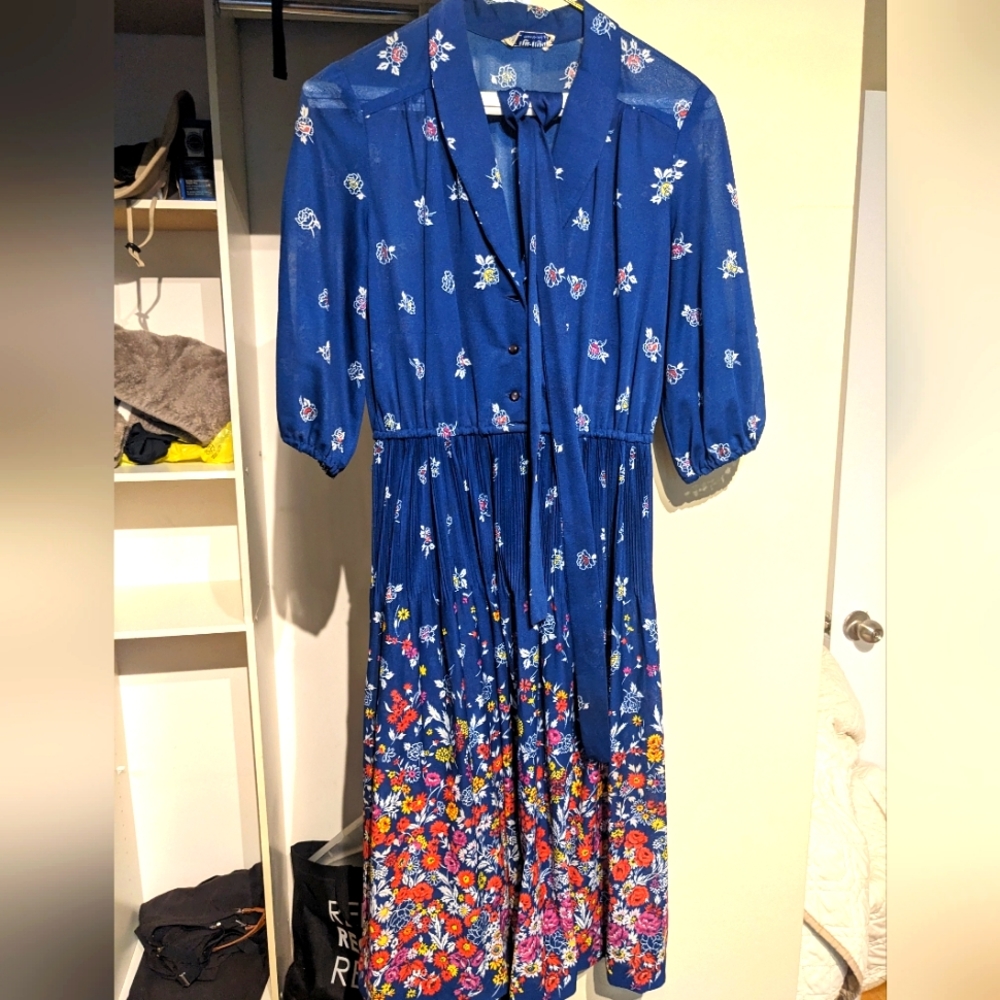 Vintage floral dress